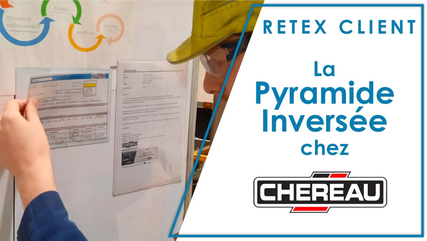 Pyramide inversée EliteOrga Cabinet de conseil en performance - Nantes et Lille