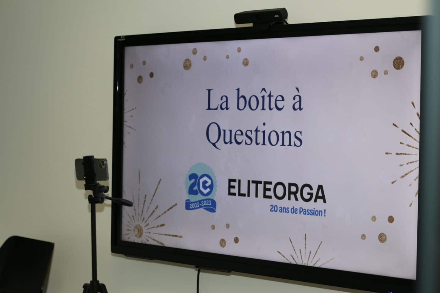 Boîte à questions EliteOrga